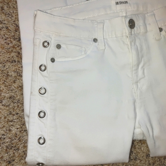 HUDSON LUNA GROMMETED SKINNY CROP 25 - Picture 7 of 15